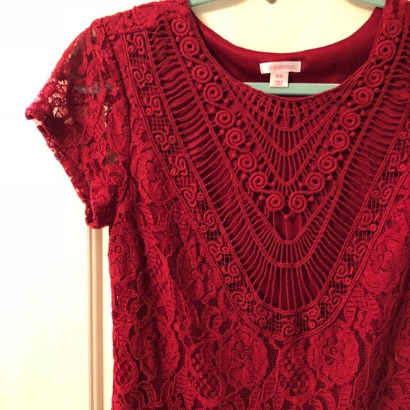 Xhilaration Dresses & Skirts - Crochet Lace Dress